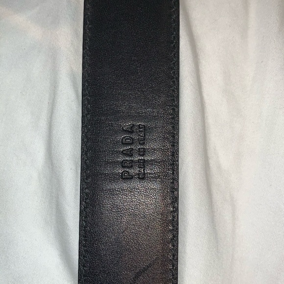 Prada Saffiano Leather Belt - Picture 3 of 6
